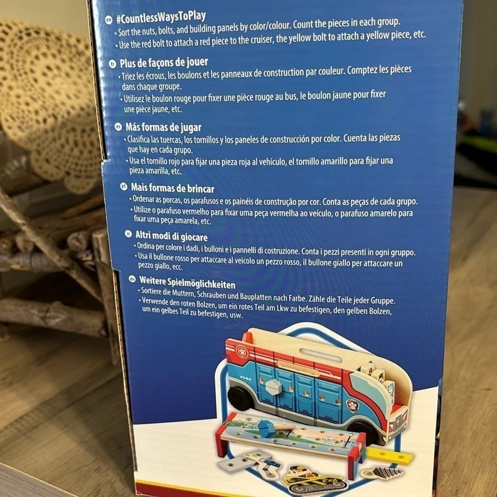 NIB! Melissa & Doug PAW Patrol Match & Build Mission Cruiser